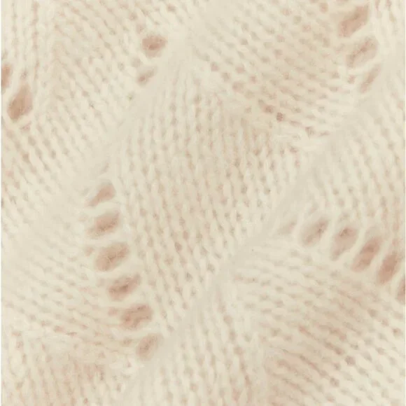 NWT Everlane Wool Sweater Cloud Cream L - Picture 2 of 6